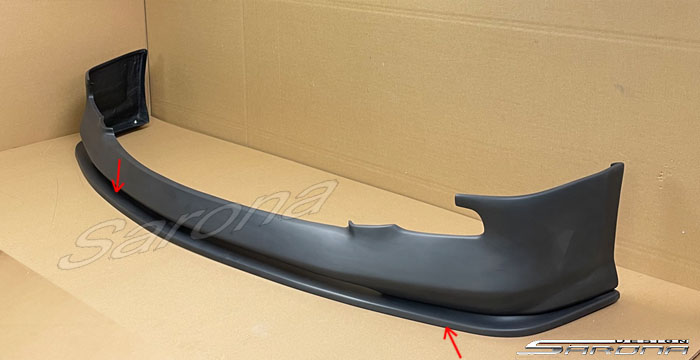 Custom Honda Odyssey  Mini Van Front Lip/Splitter (2008 - 2010) - $290.00 (Part #HD-024-FA)